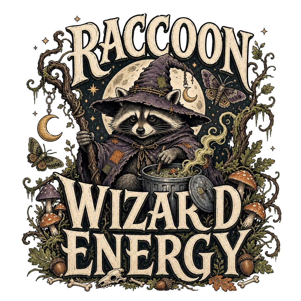 RACCOON WIZARD ENERGY