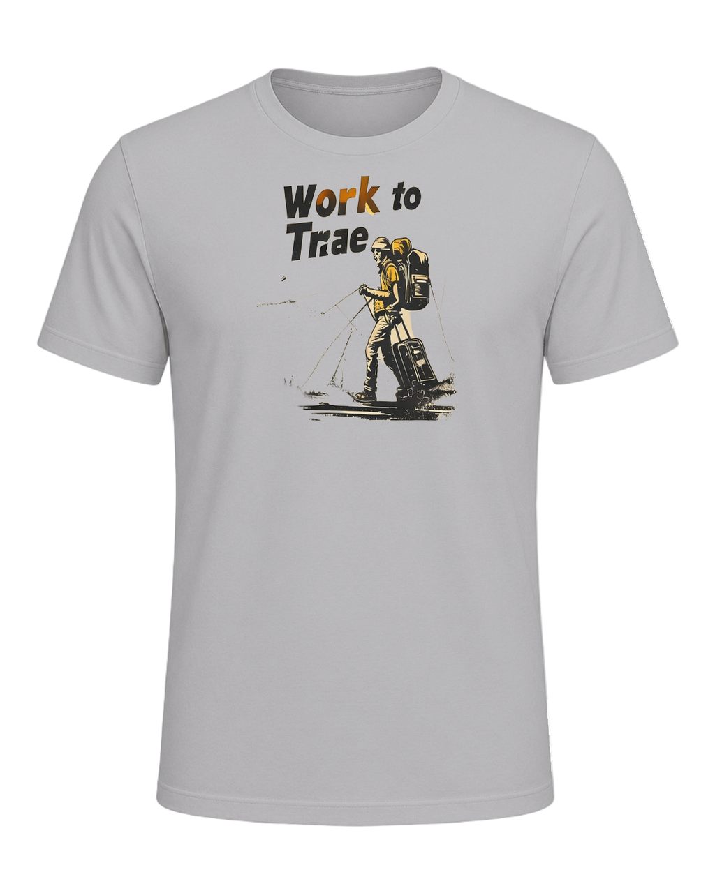 WORK TO TRAVEL — Athletic Heather