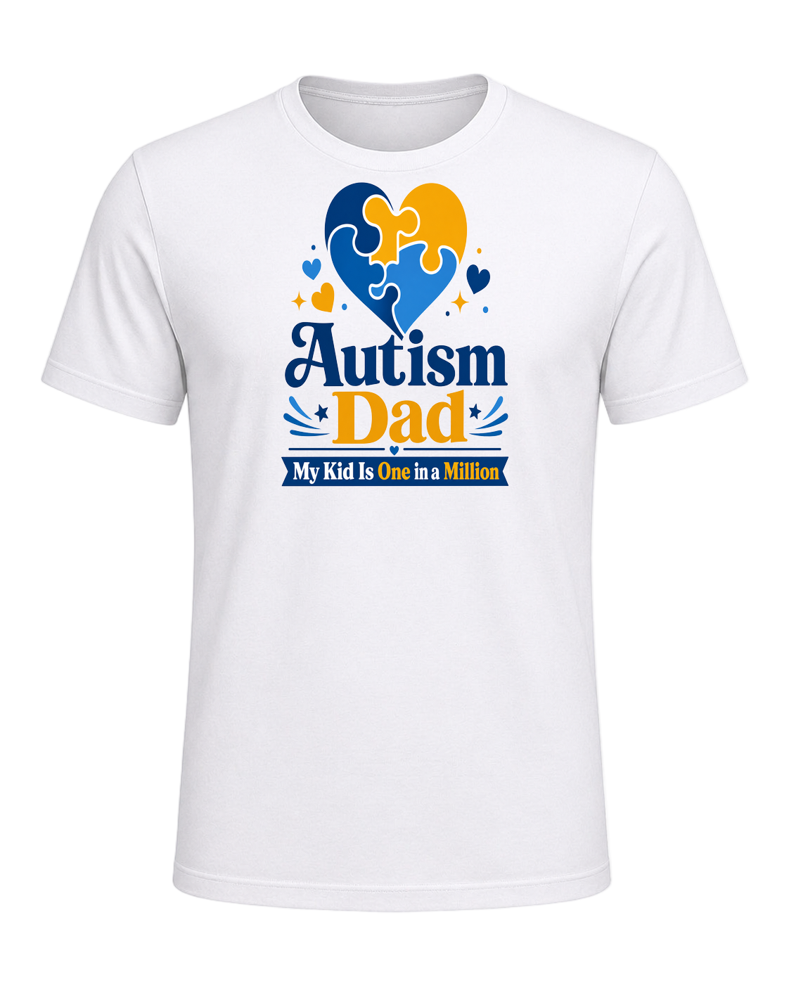 Autism Dad / Mom — White