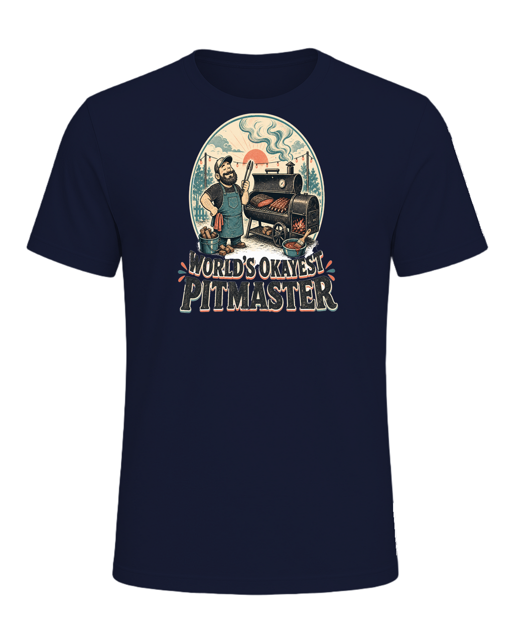 WORLD'S OKAYEST PITMASTER — Navy