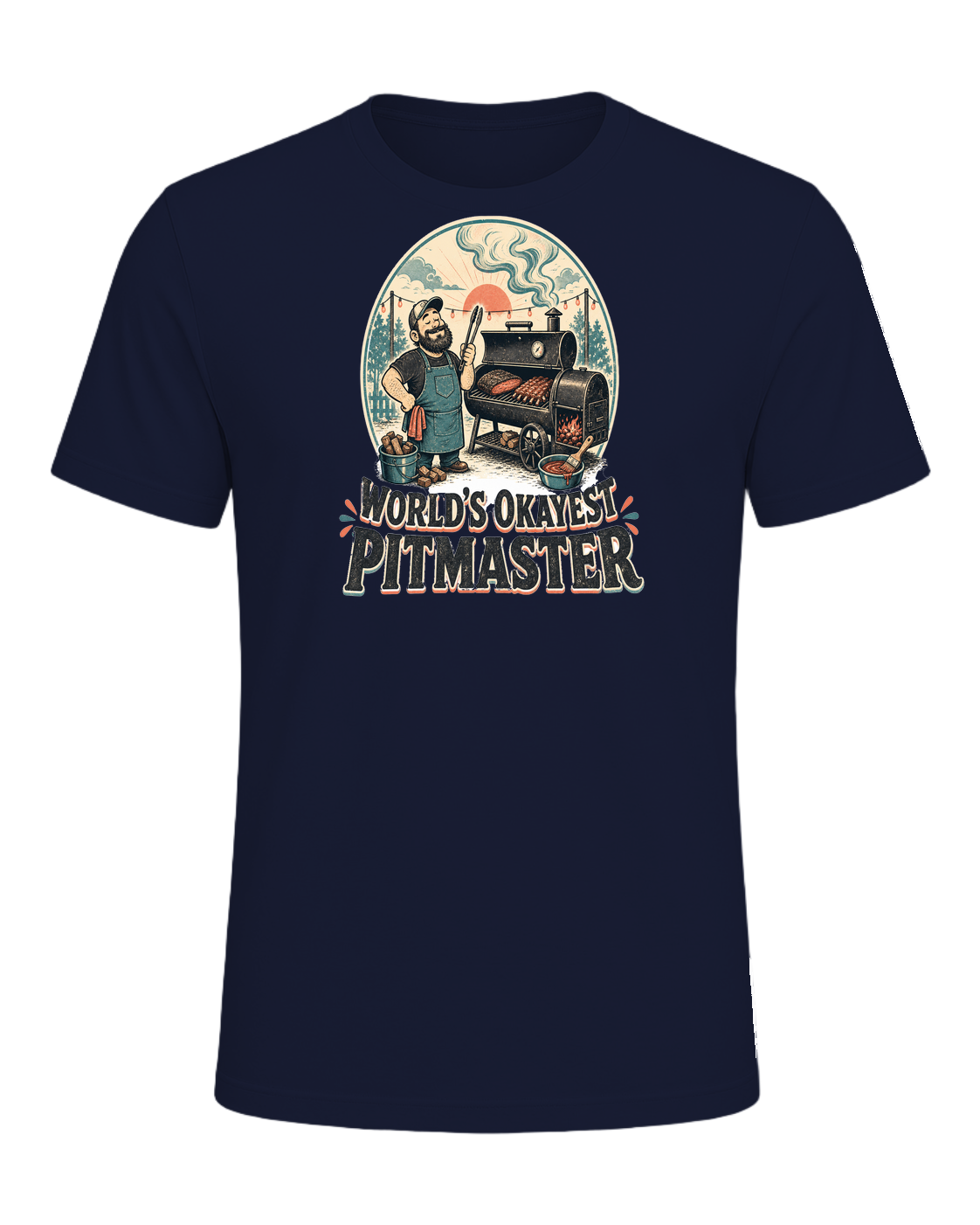 WORLD'S OKAYEST PITMASTER — Navy