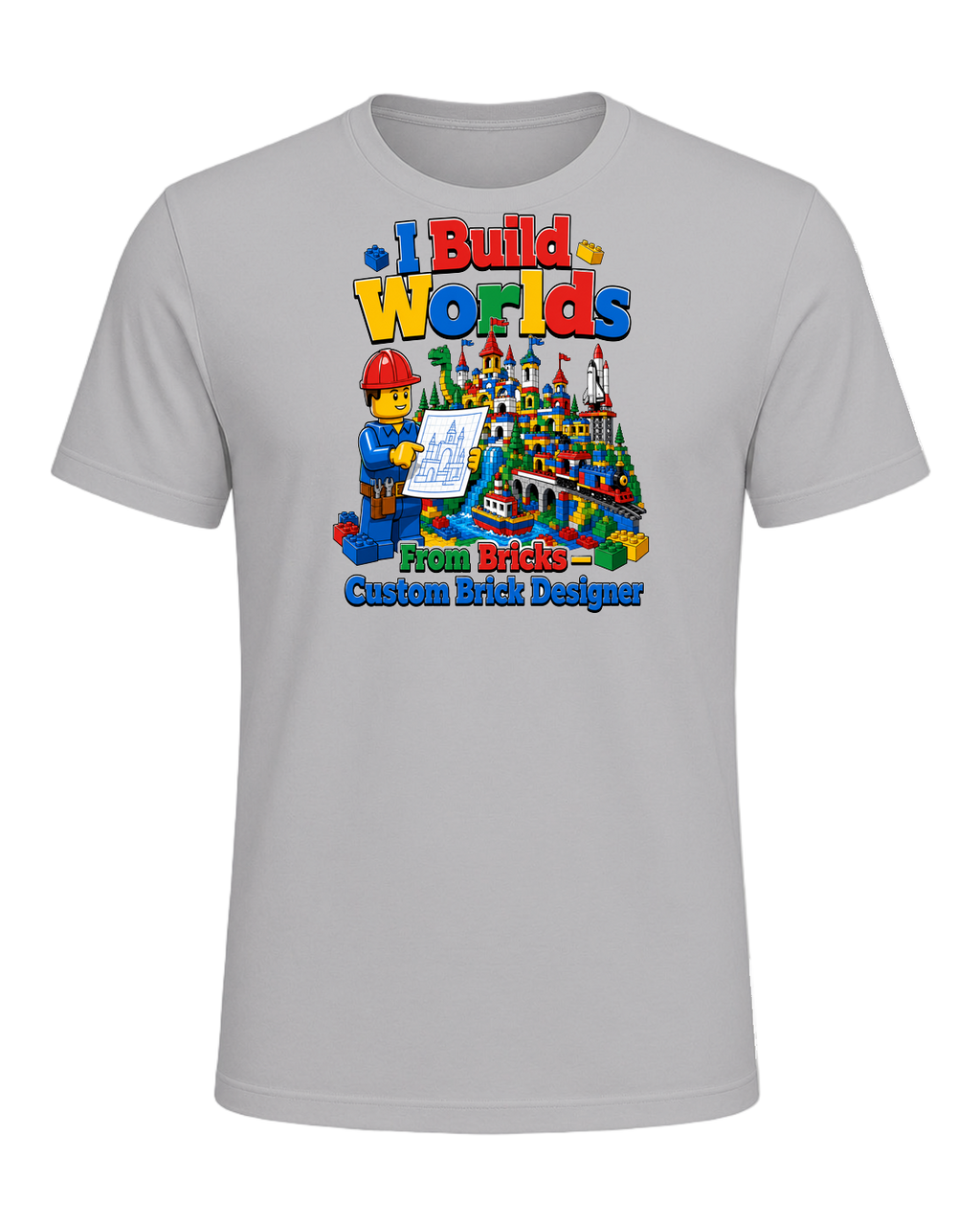 Brick Builder / Custom Brick Creations — Athletic Heather