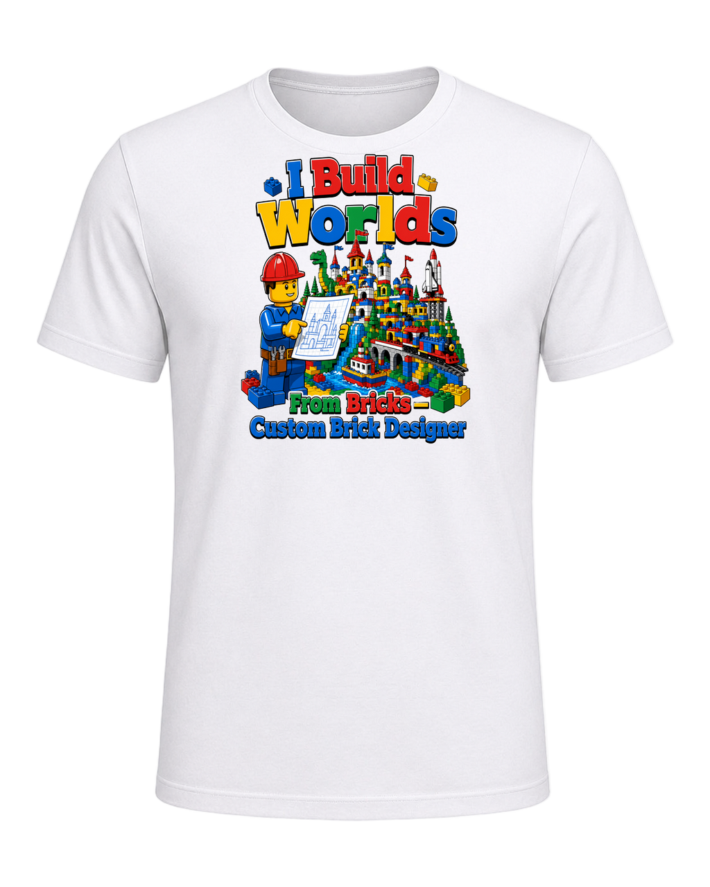 Brick Builder / Custom Brick Creations — White