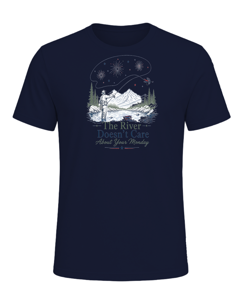 Fly Fishing — Navy
