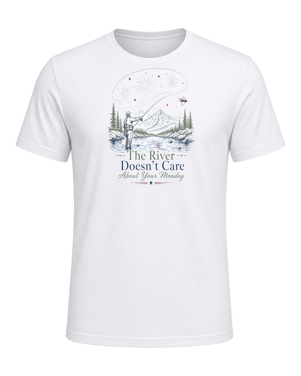 Fly Fishing — White