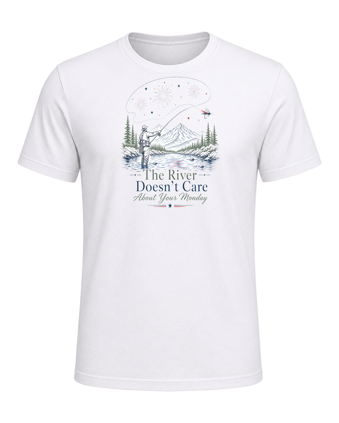 Fly Fishing — White