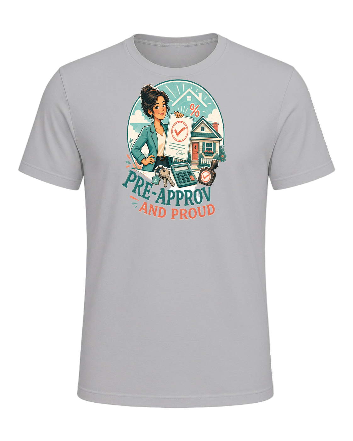 PRE-APPROVED AND PROUD — Athletic Heather