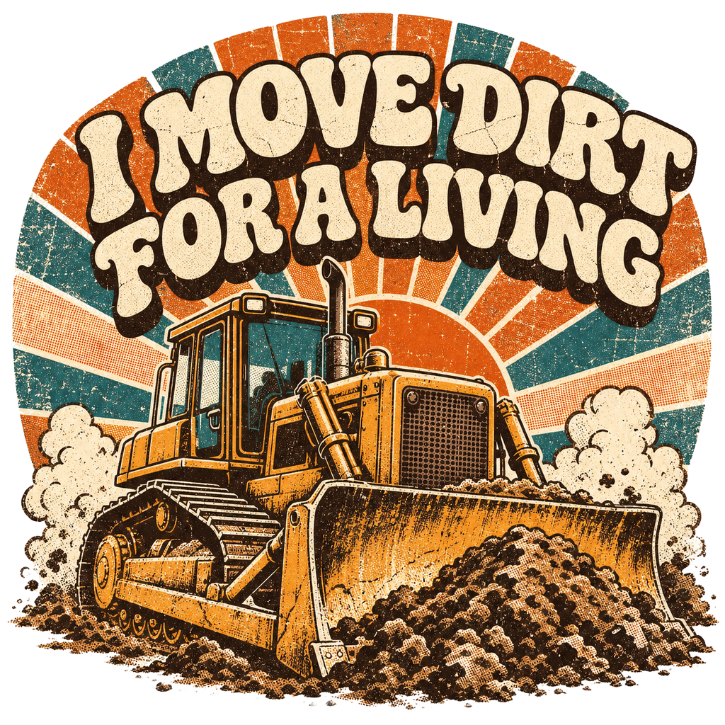 I MOVE DIRT FOR A LIVING