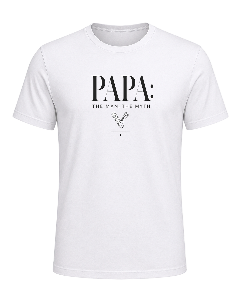 PAPA: THE MAN, THE MYTH — White