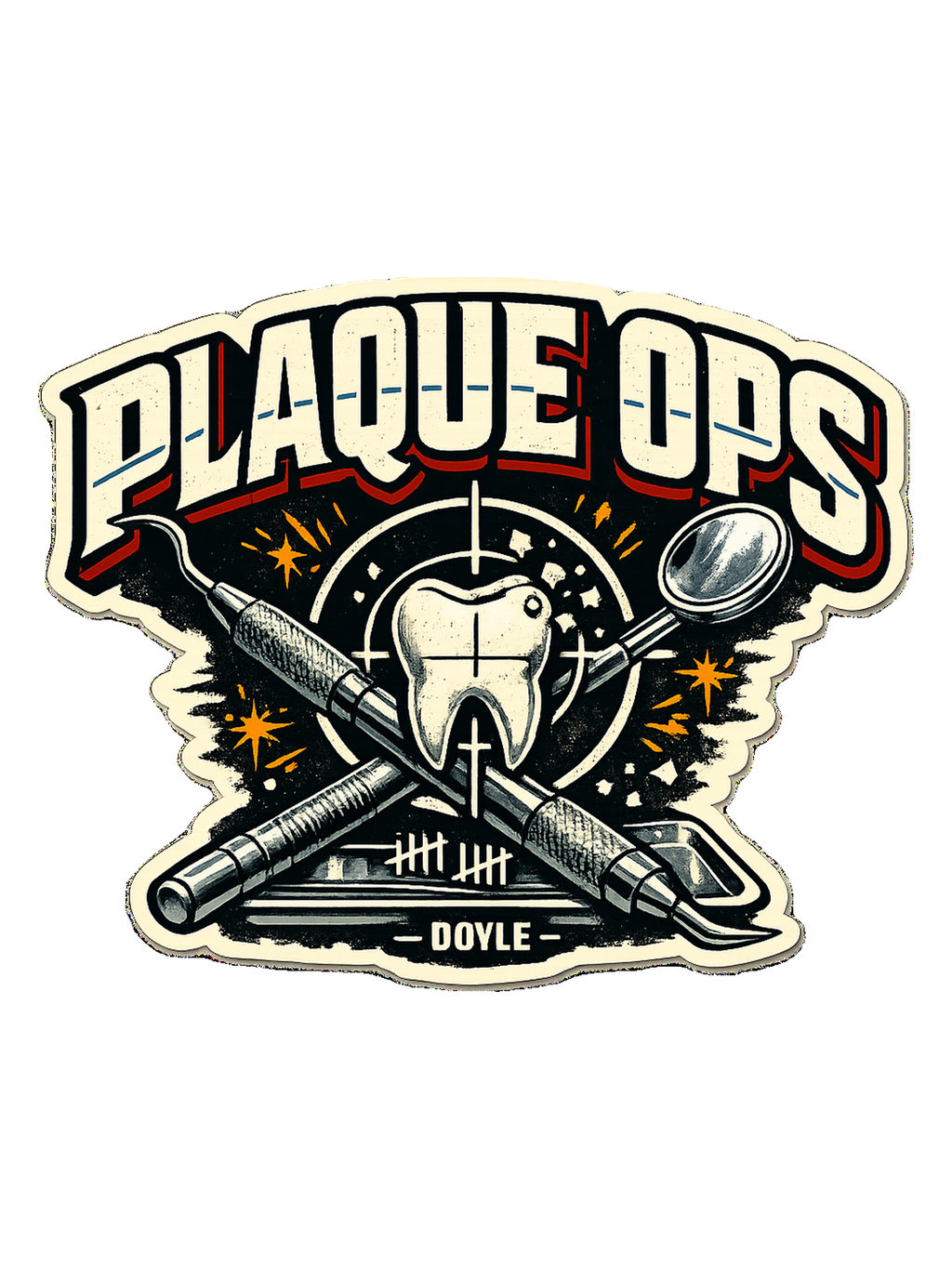 Plaque Ops Tee