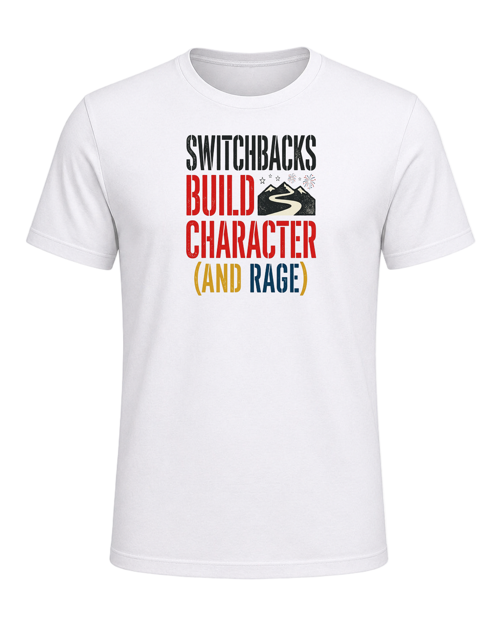 switchbacks build character (and rage) — White