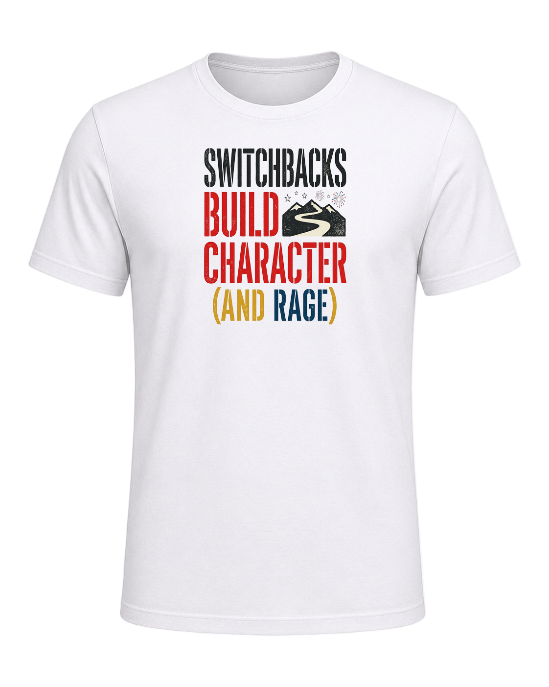 switchbacks build character (and rage) — White
