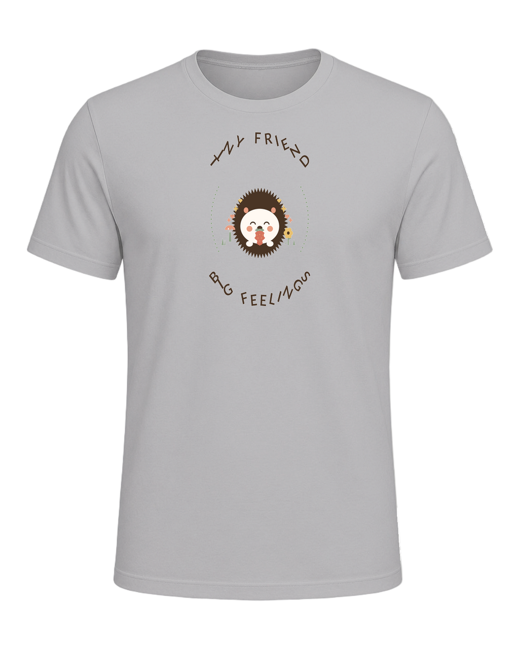 TINY FRIEND BIG FEELINGS — Athletic Heather