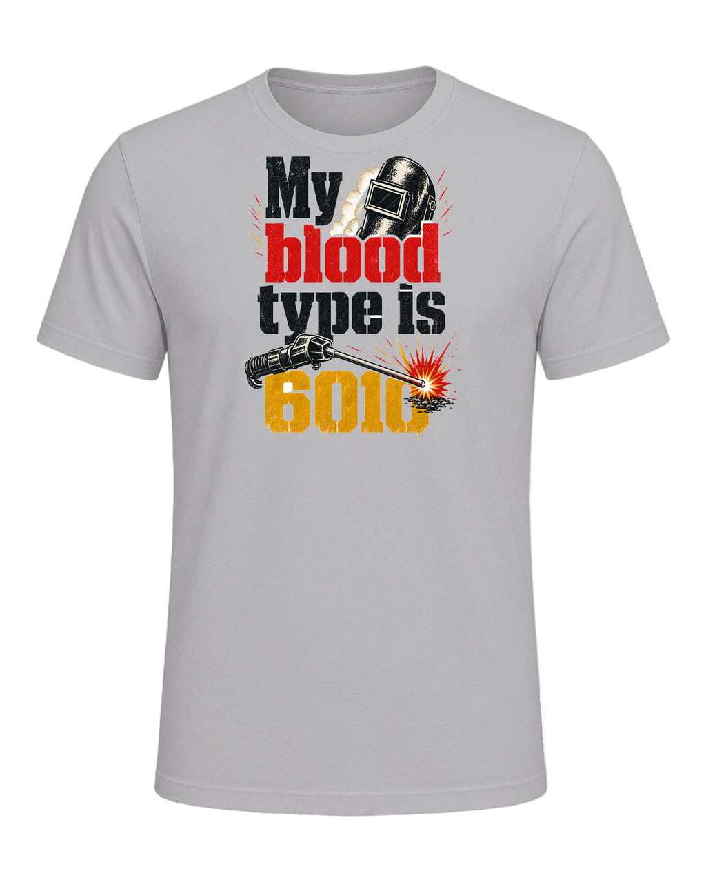 My blood type is 6010 — Athletic Heather