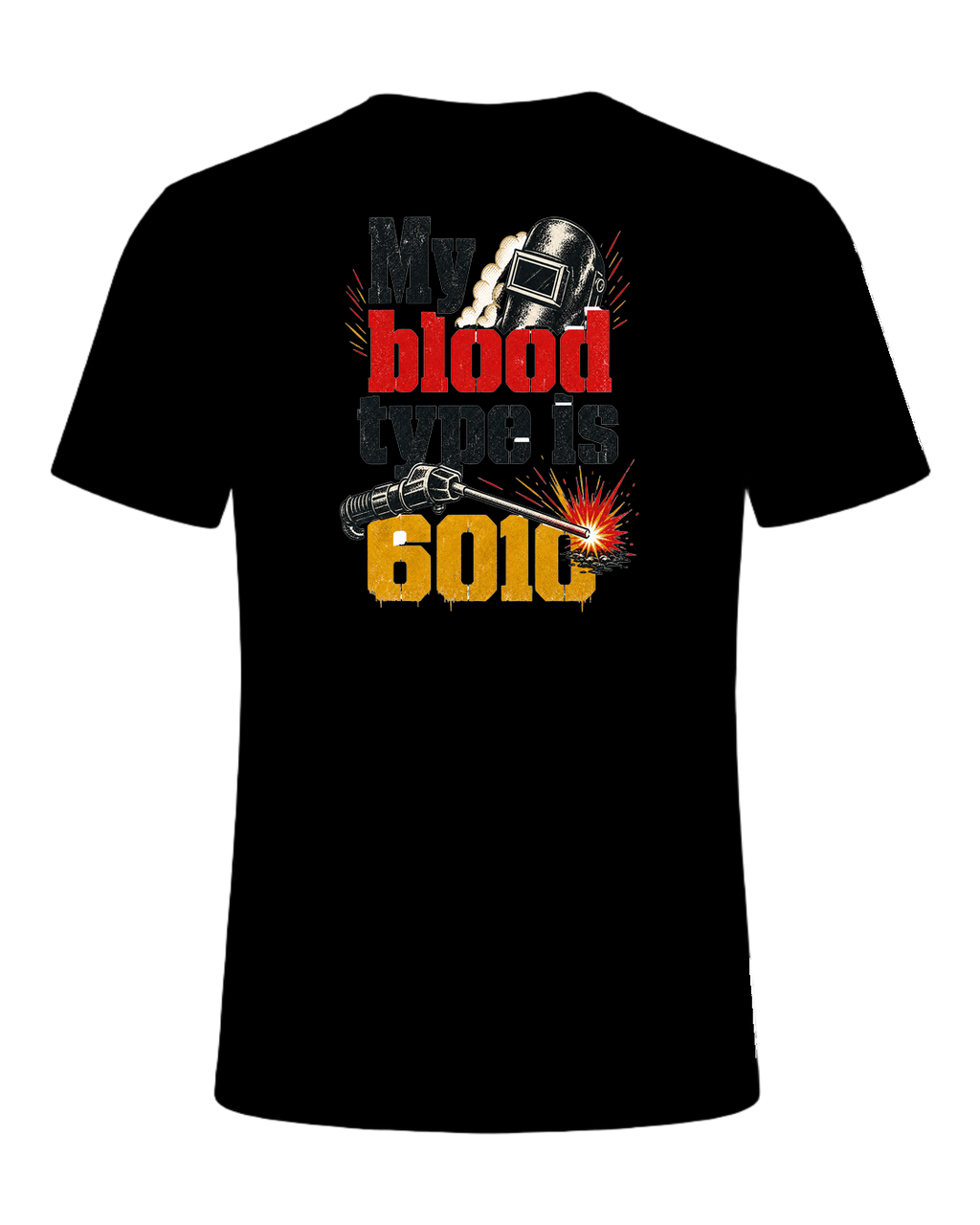 My blood type is 6010 — Black