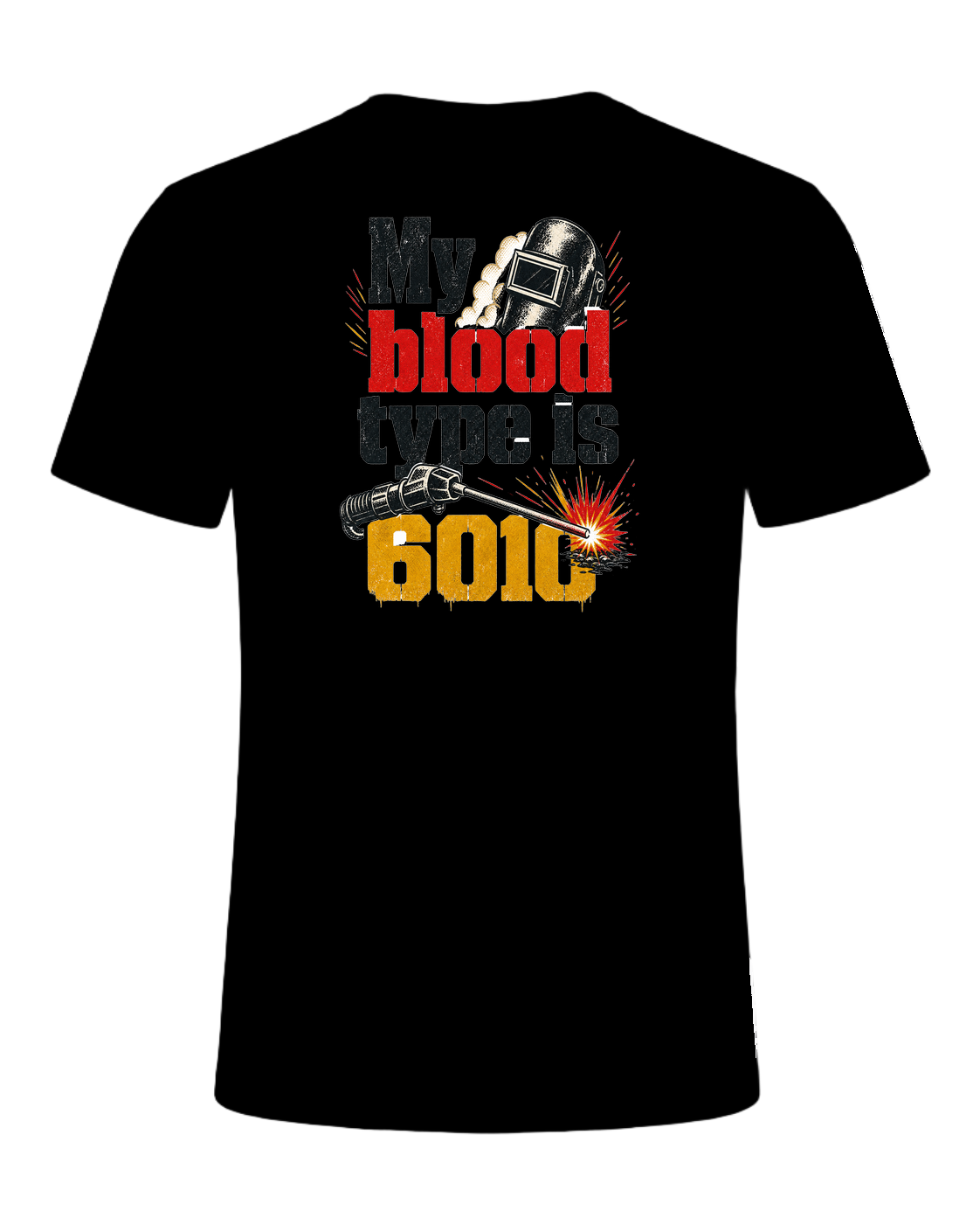 My blood type is 6010 — Black