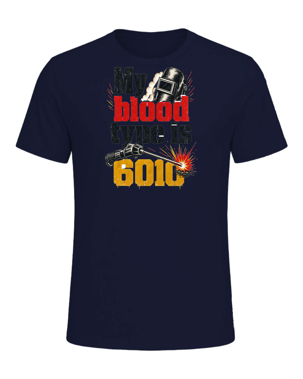 My blood type is 6010 — Navy