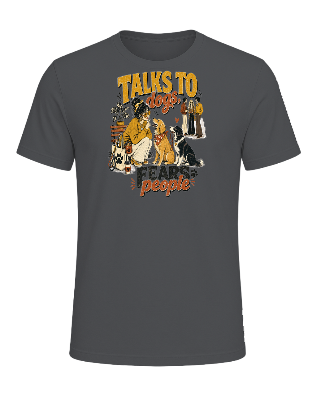 Talks to dogs, fears people — Asphalt