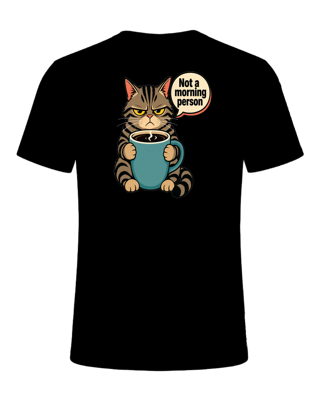 Grumpy Tabby Coffee — Black