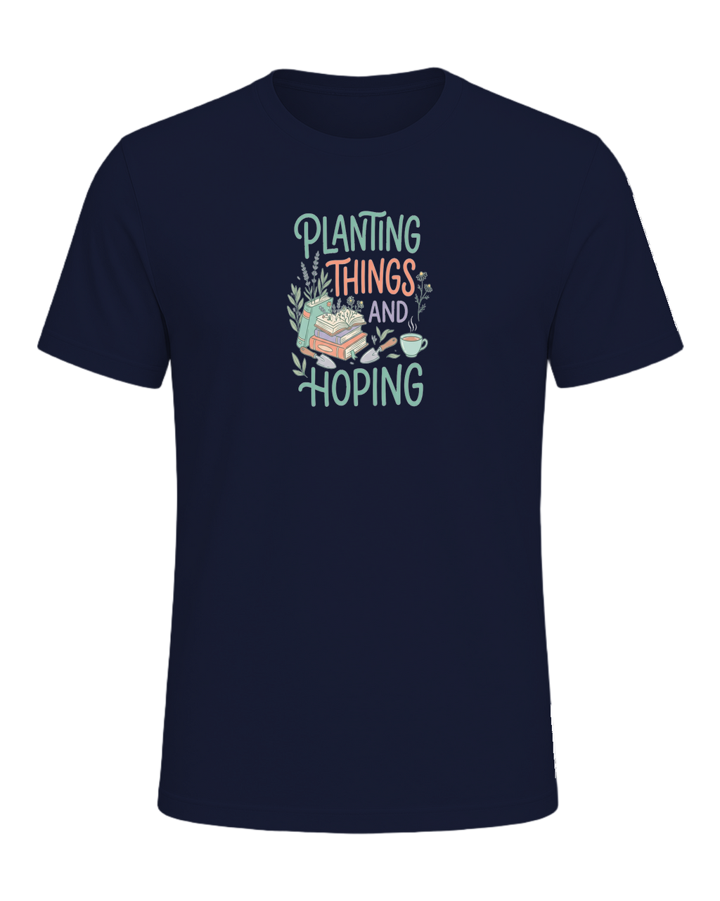 PLANTING THINGS AND HOPING — Navy