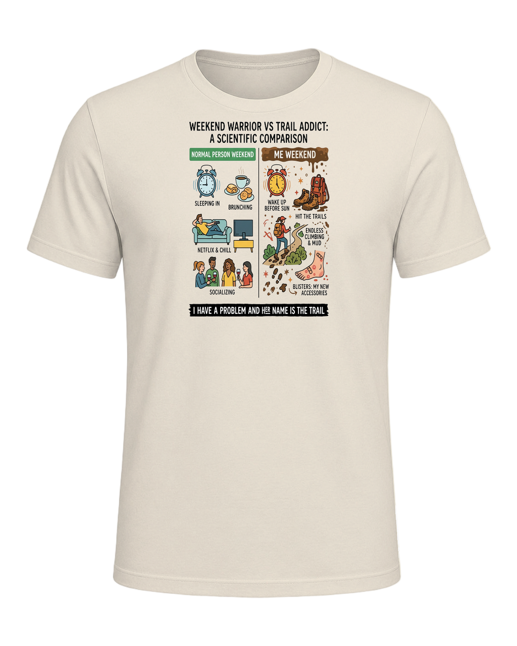 Hike Obsessed Humor — Heather Prism Natural