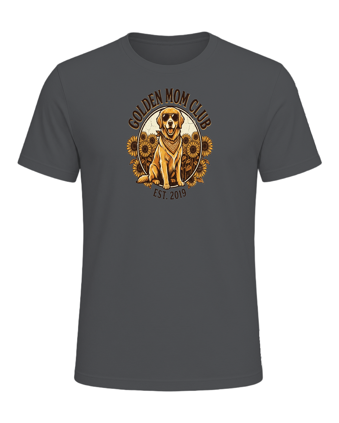 Golden Retriever Mom — Asphalt