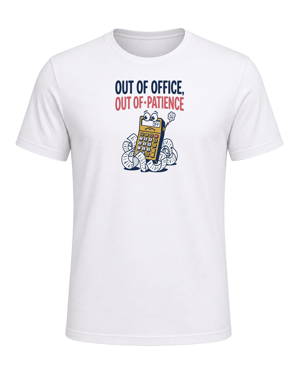 OUT OF OFFICE, OUT OF PATIENCE — White