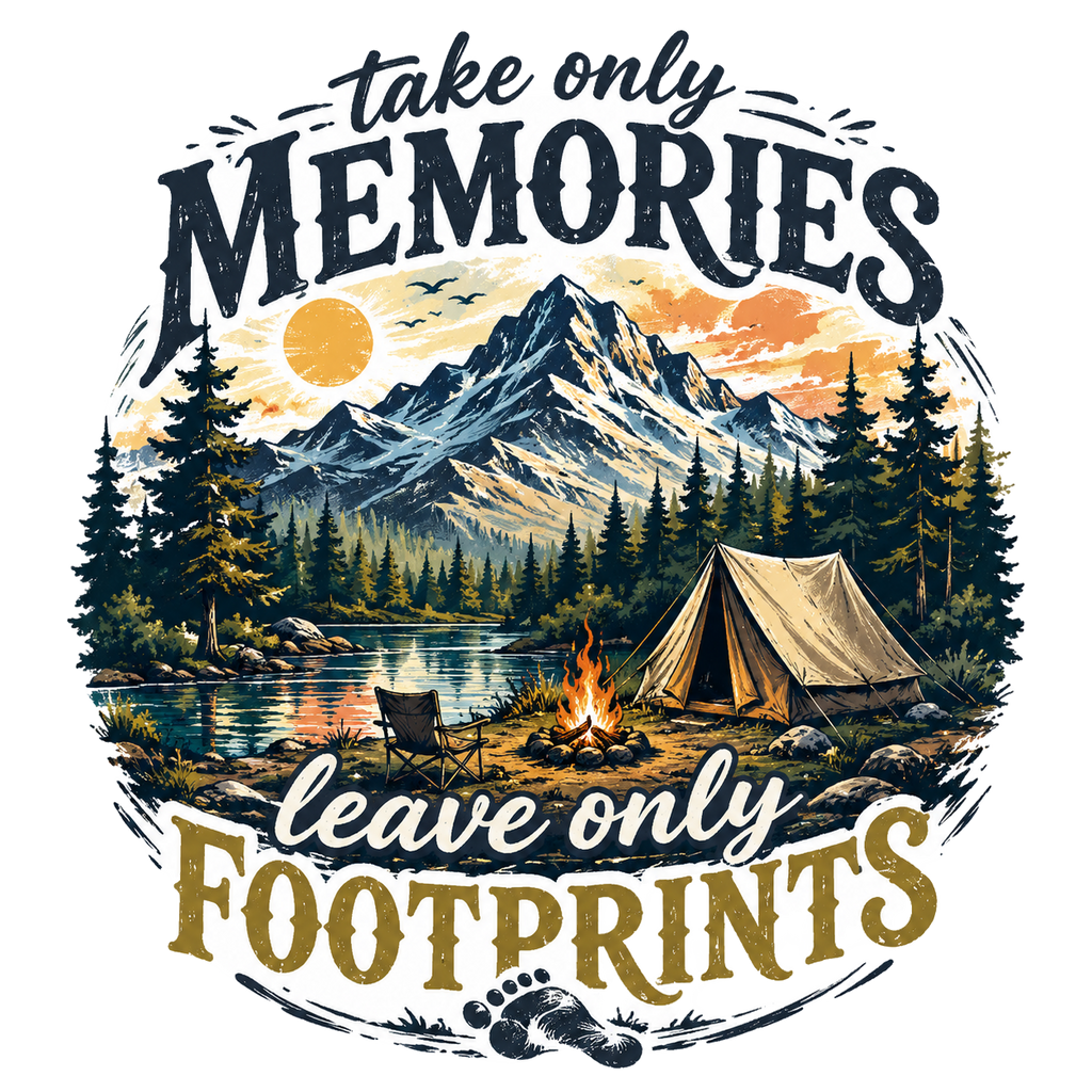 take only memories leave only footprints