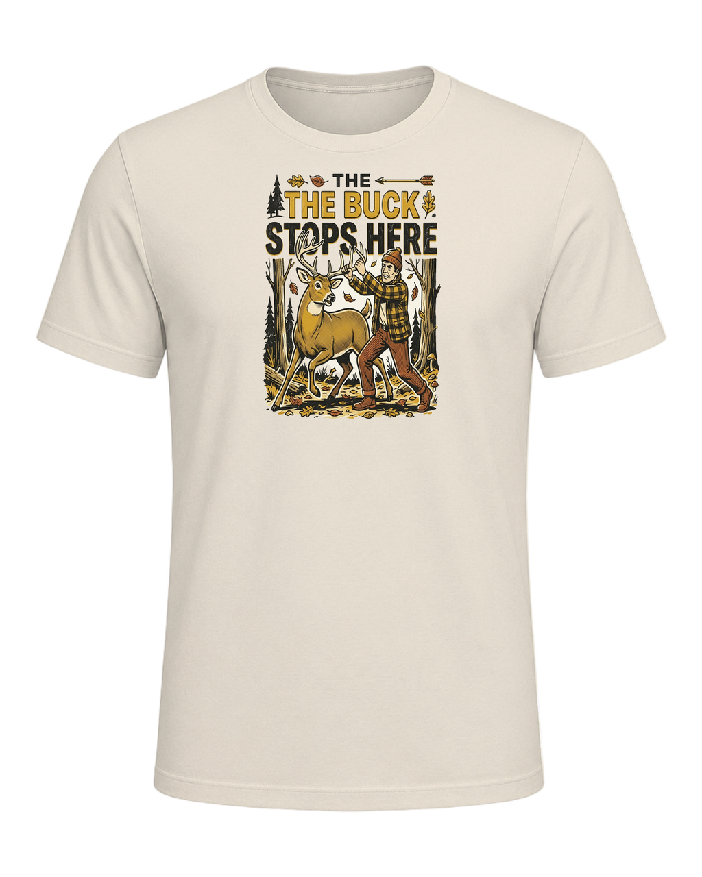 THE BUCK STOPS HERE — Heather Prism Natural