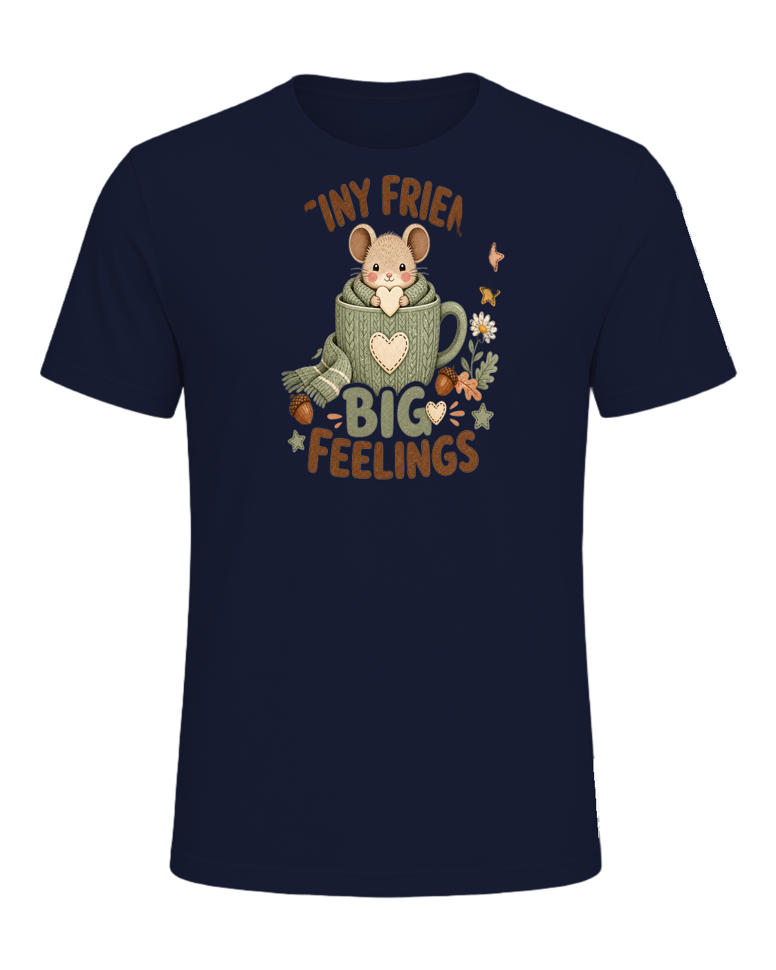 TINY FRIEND BIG FEELINGS — Navy