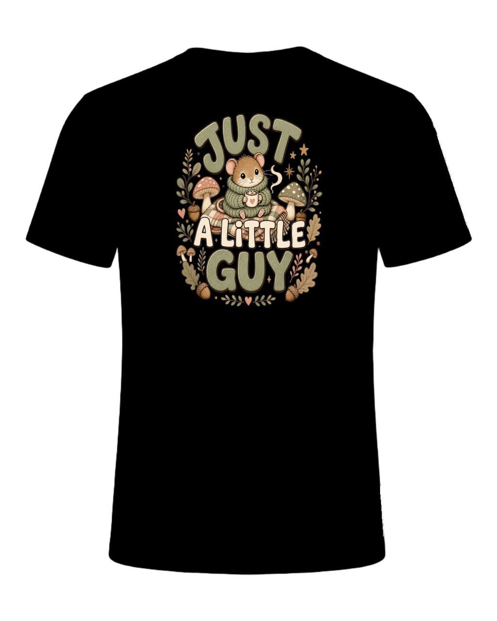 JUST A LITTLE GUY — Black