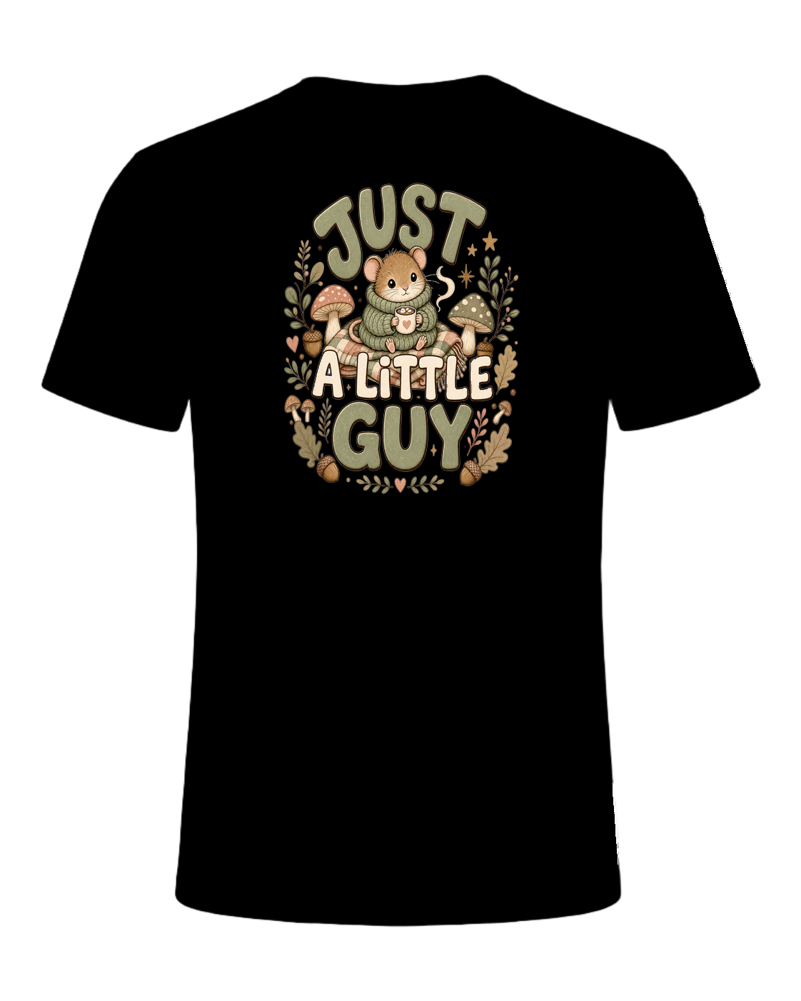 JUST A LITTLE GUY — Black