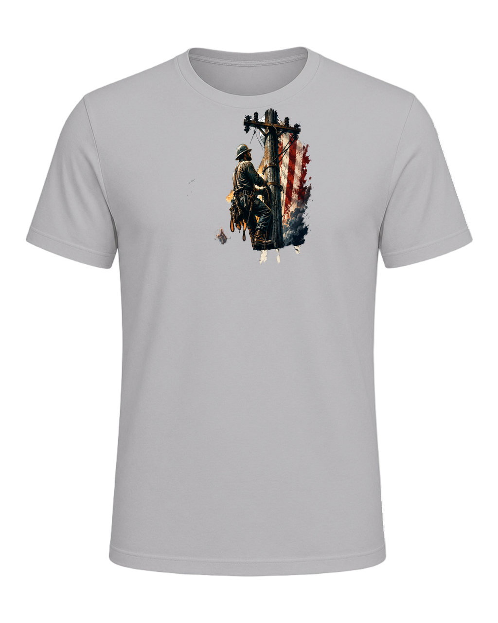 Lineman Power — Athletic Heather