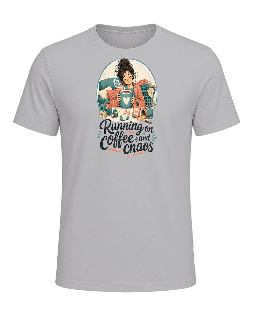 Running on coffee and chaos — Athletic Heather