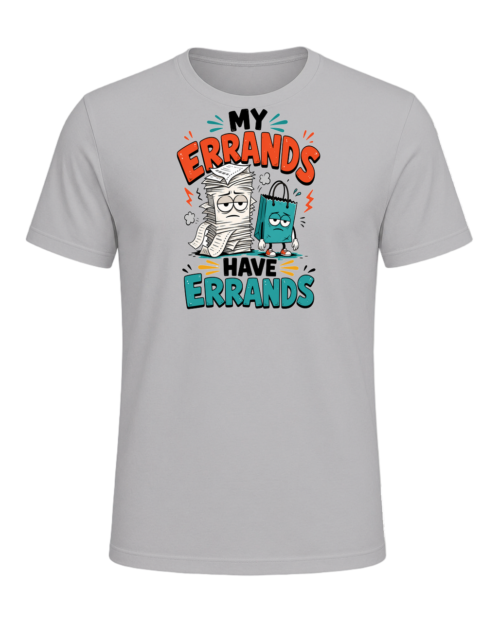My Errands Have Errands — Athletic Heather