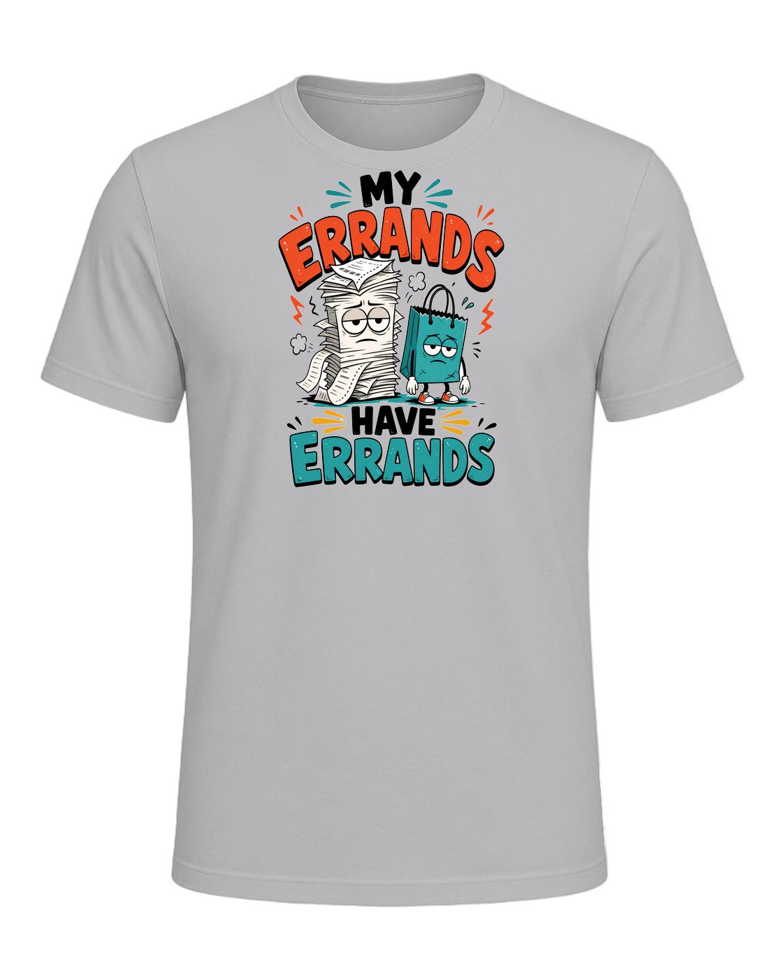 My Errands Have Errands — Athletic Heather