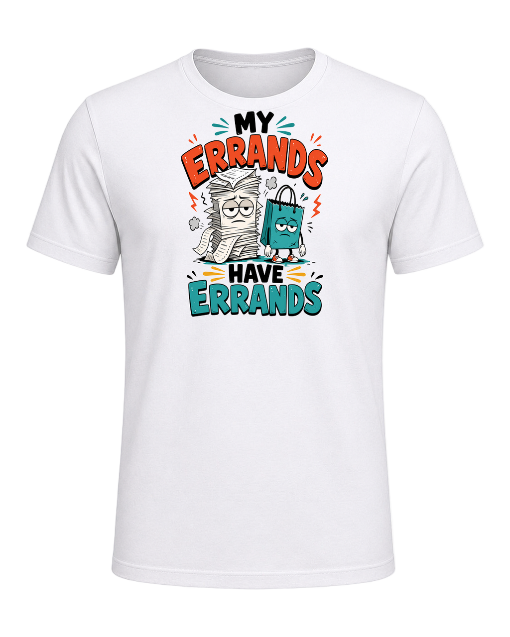 My Errands Have Errands — White