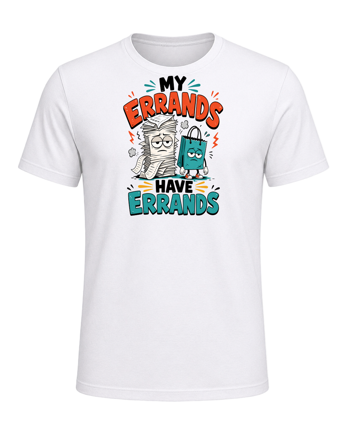 My Errands Have Errands — White