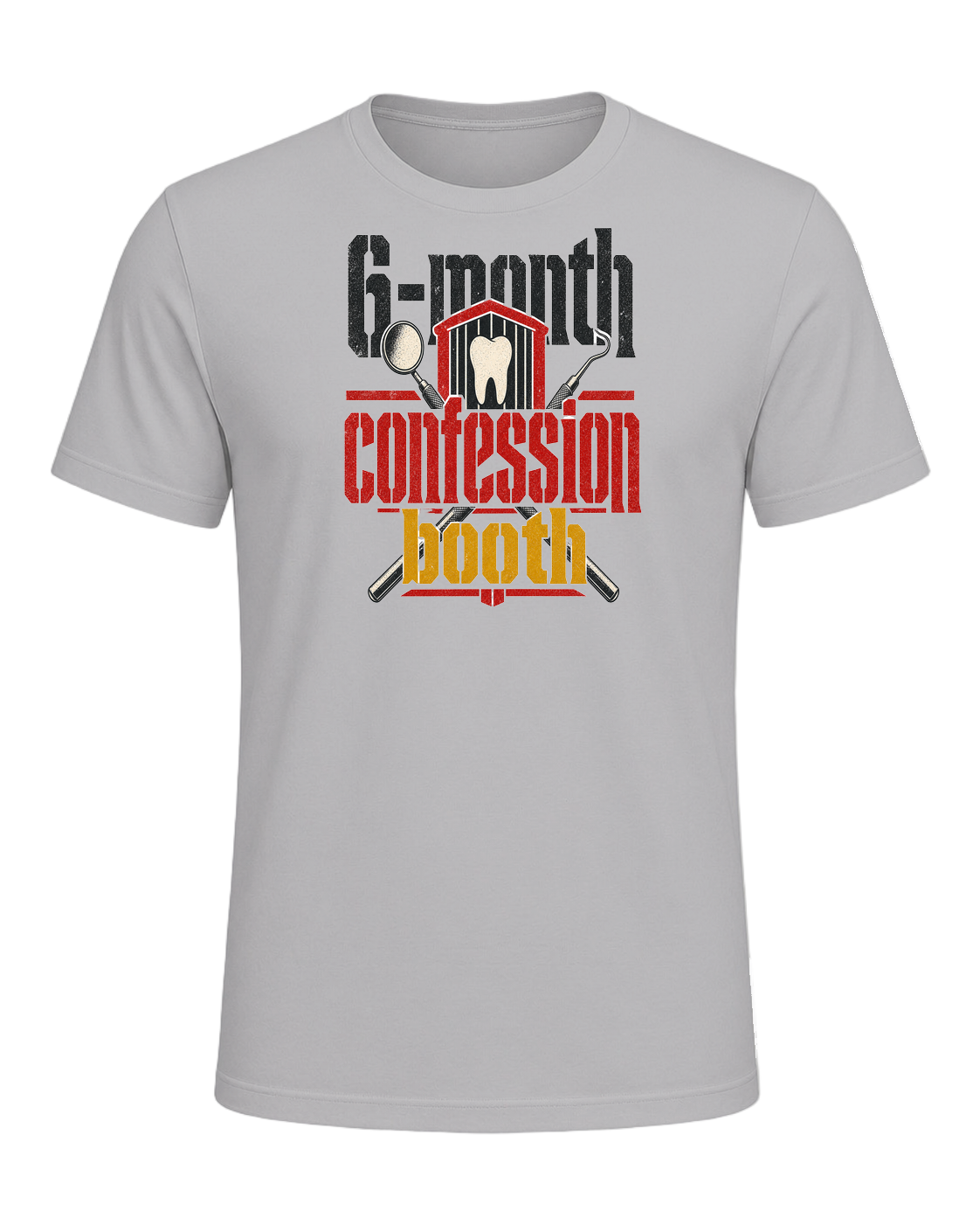 6-month confession booth — Athletic Heather