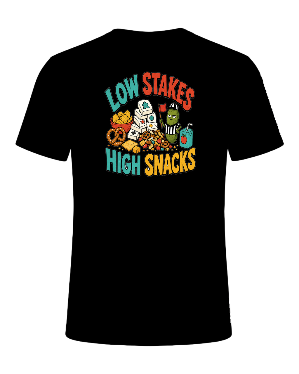 LOW STAKES HIGH SNACKS — Black