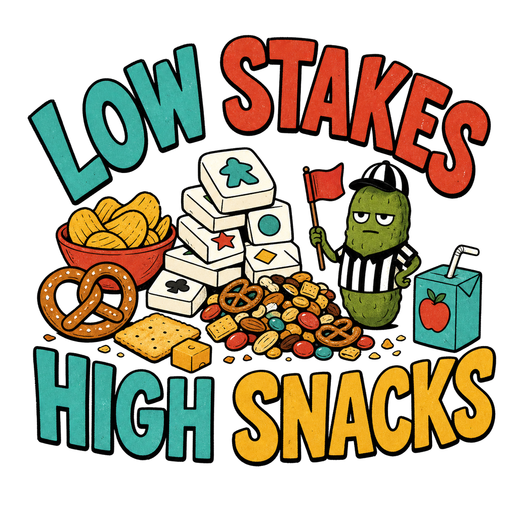 LOW STAKES HIGH SNACKS