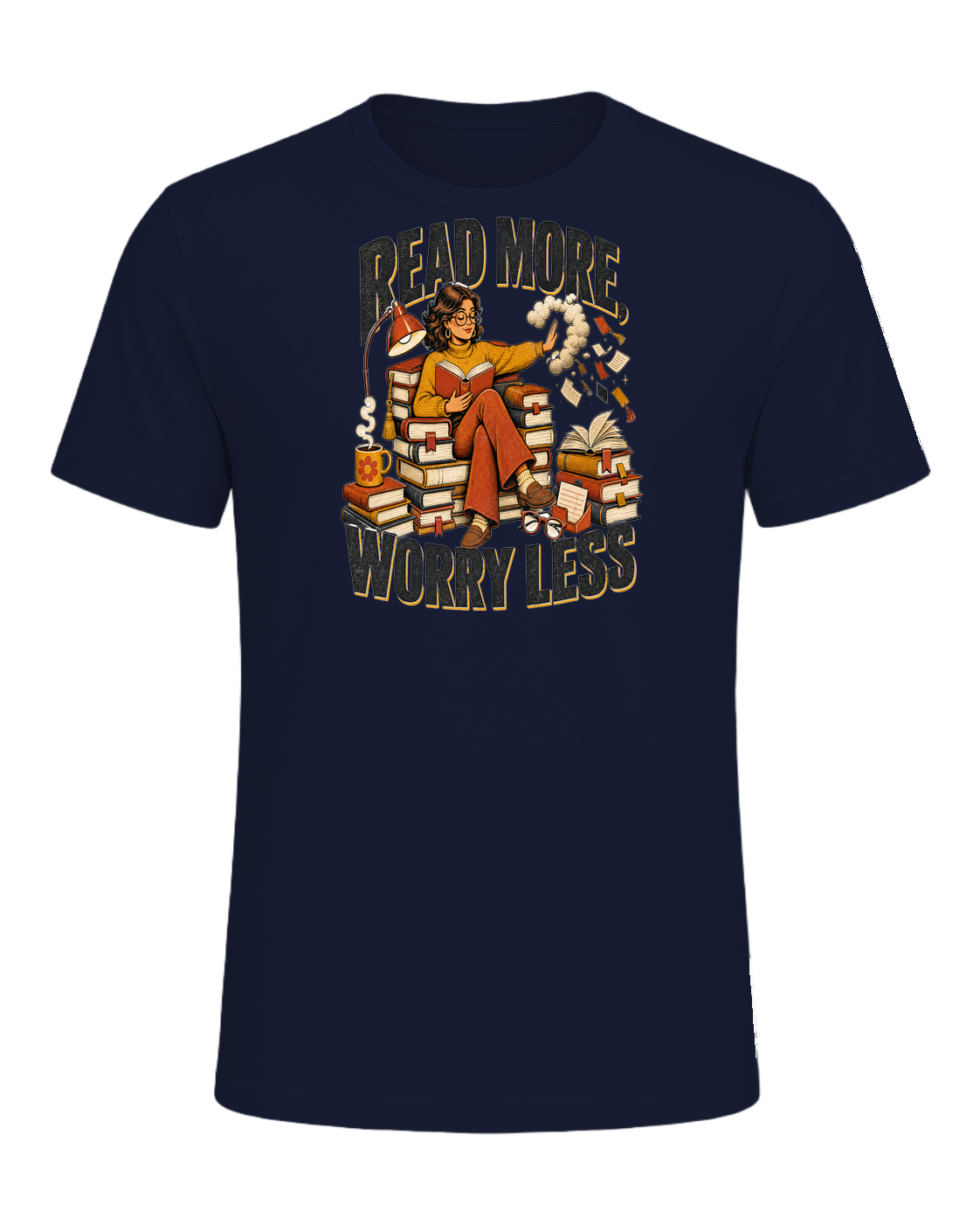 READ MORE, WORRY LESS — Navy