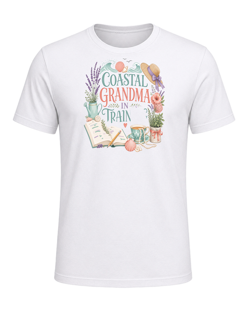 COASTAL GRANDMA IN TRAINING — White