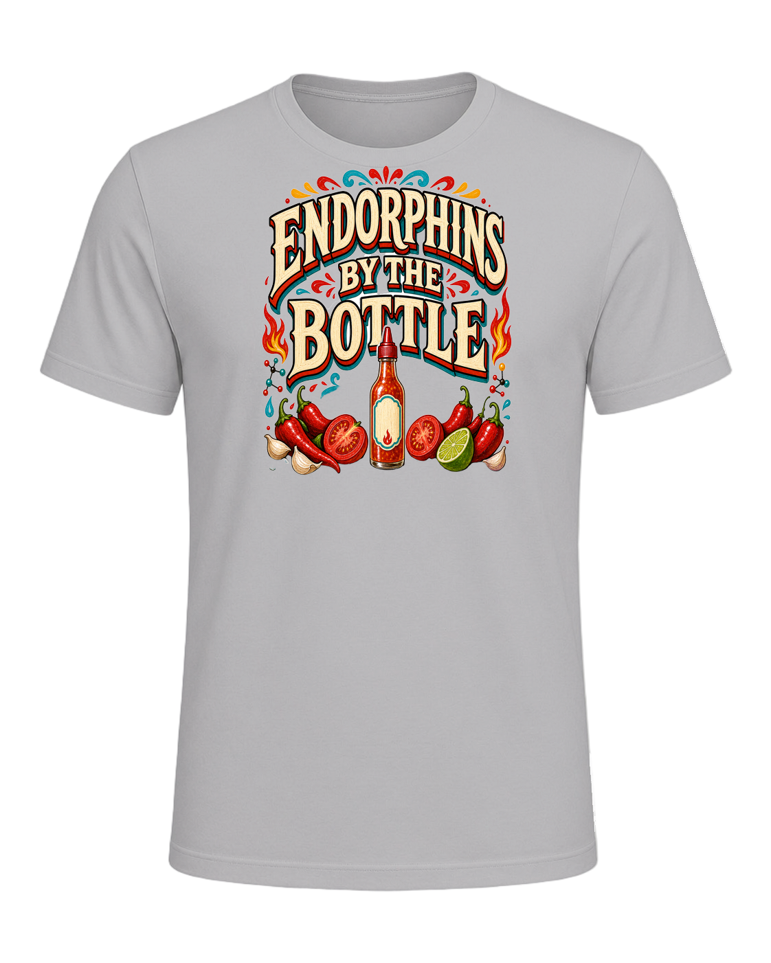 ENDORPHINS BY THE BOTTLE — Athletic Heather