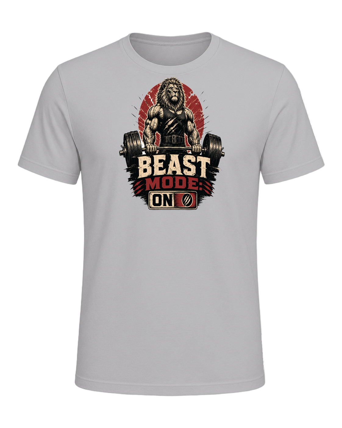 BEAST MODE: ON — Athletic Heather