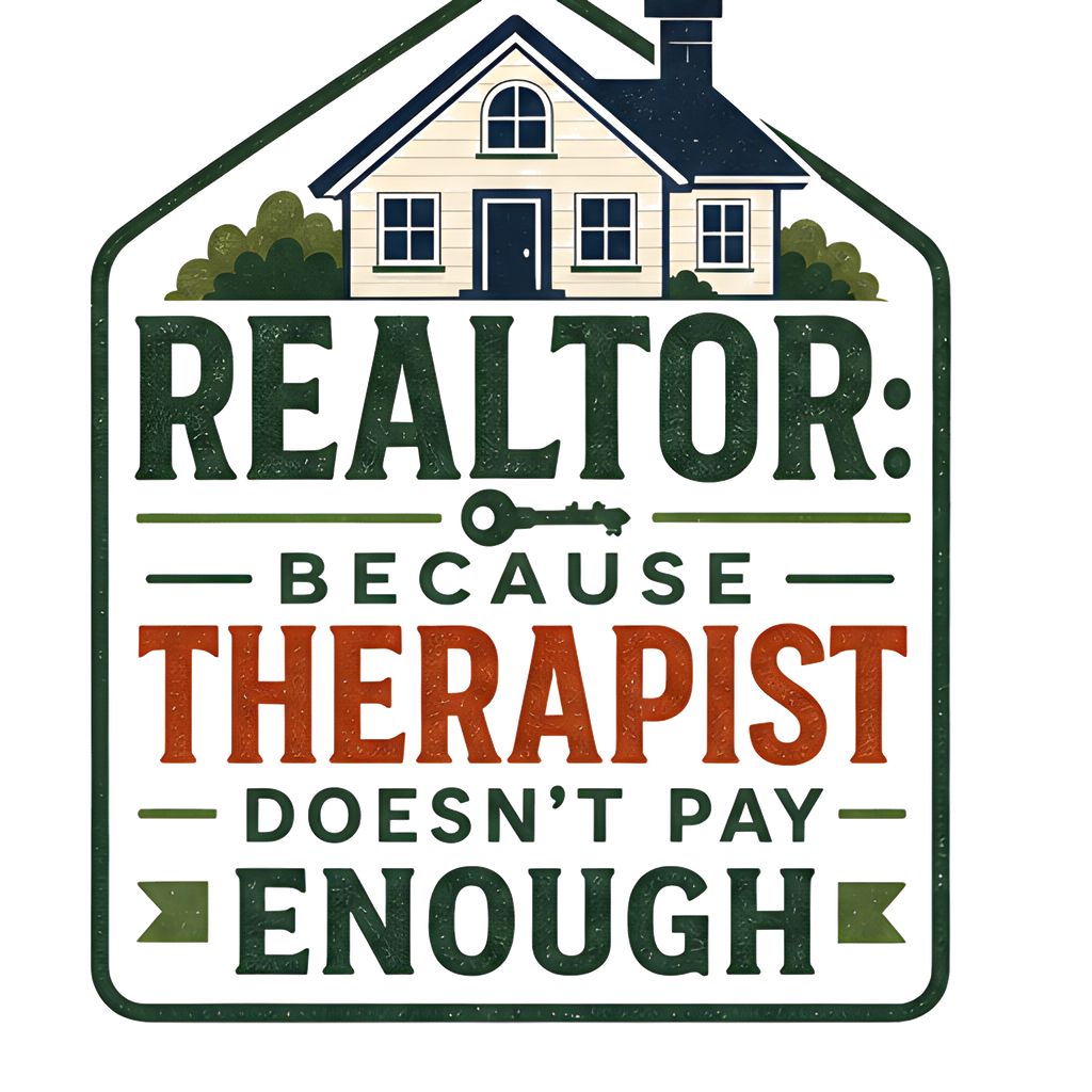 REALTOR: BECAUSE THERAPIST DOESN'T PAY ENOUGH