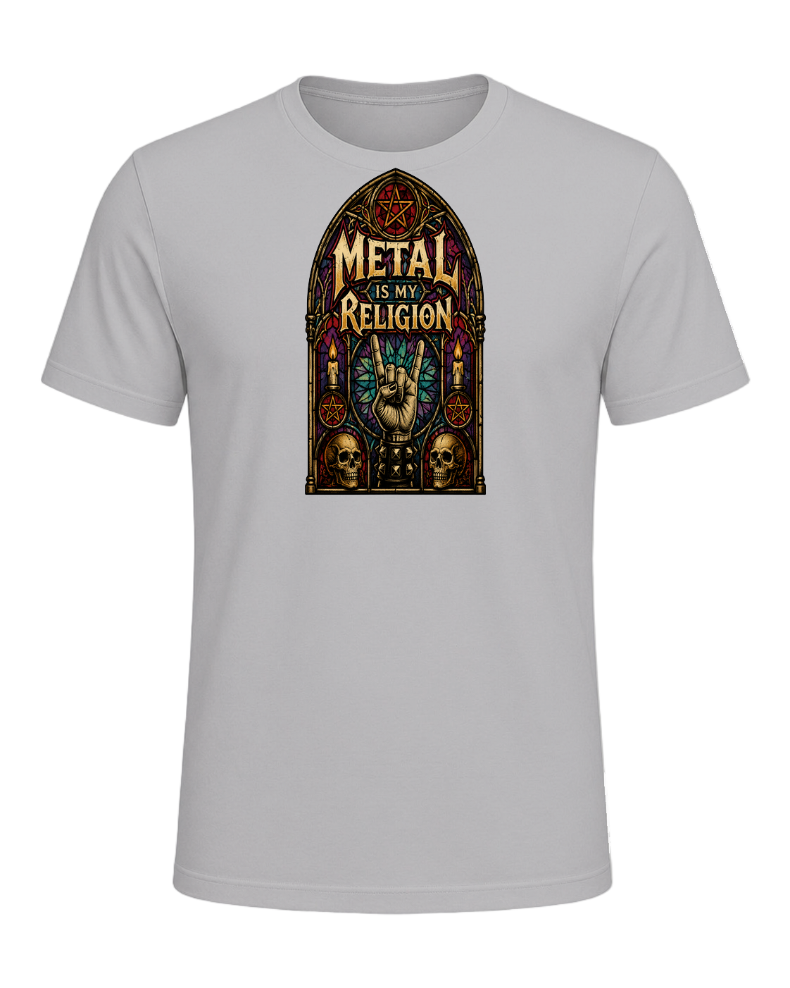 Metal Head Identity — Athletic Heather