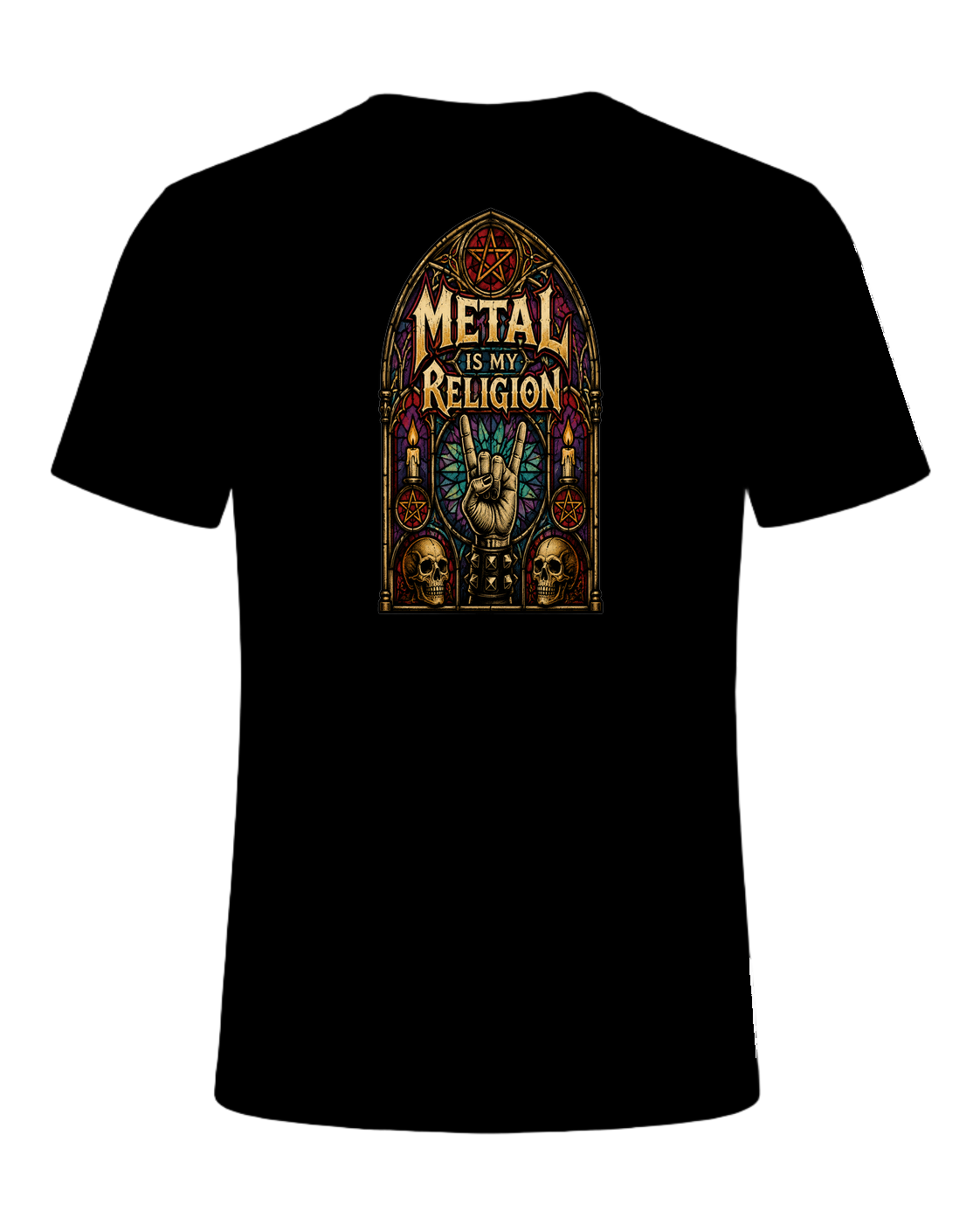 Metal Head Identity — Black