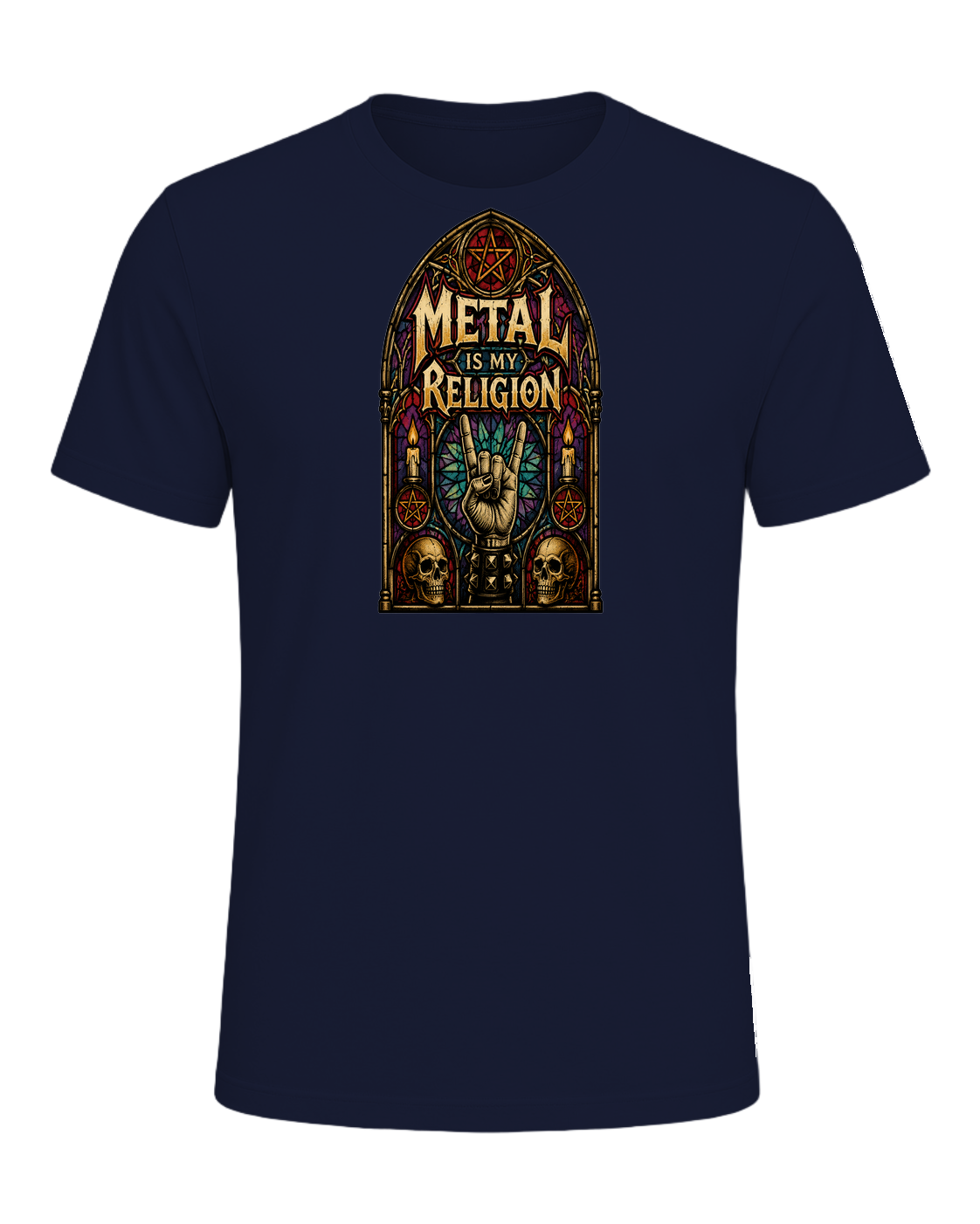 Metal Head Identity — Navy