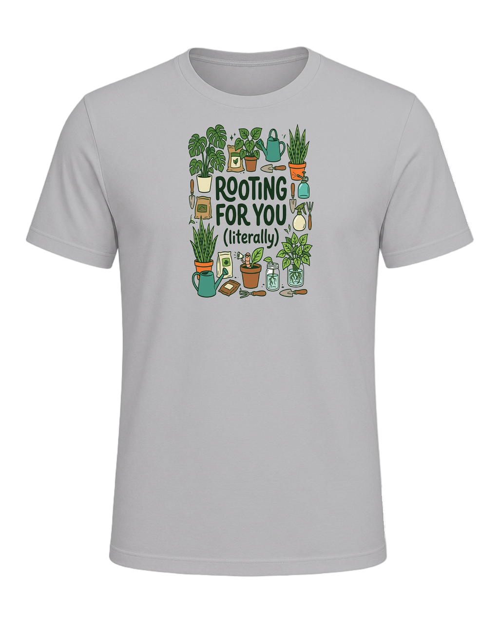 ROOTING FOR YOU (literally) — Athletic Heather